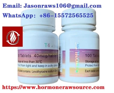 Високо{0}}качествен STROMUSC T4 (левотироксин) 40 mcg за бодибилдинг CAS: 51-48-9